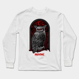 The Moon Owl Nsync Long Sleeve T-Shirt